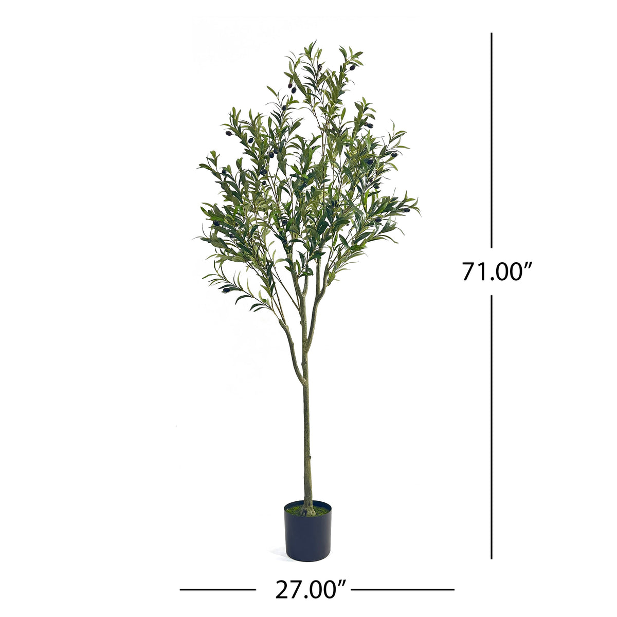 Artificial Olive Tree for Living Room: Lifelike, Zero Care