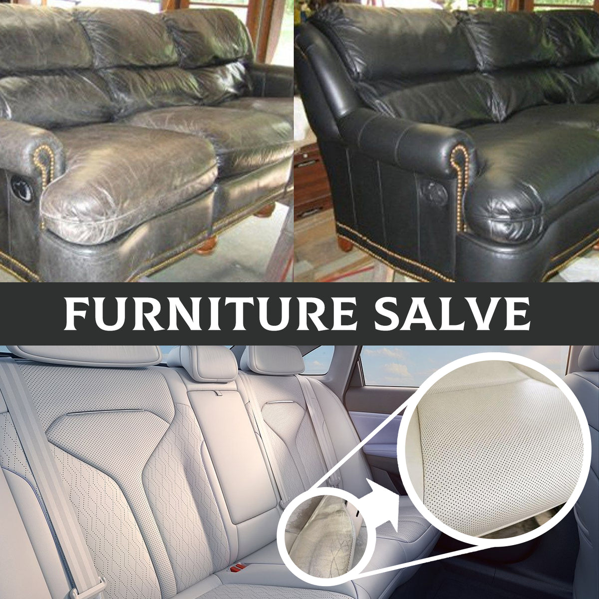 Leather Furniture Salve for Glossy, Safer Surfaces