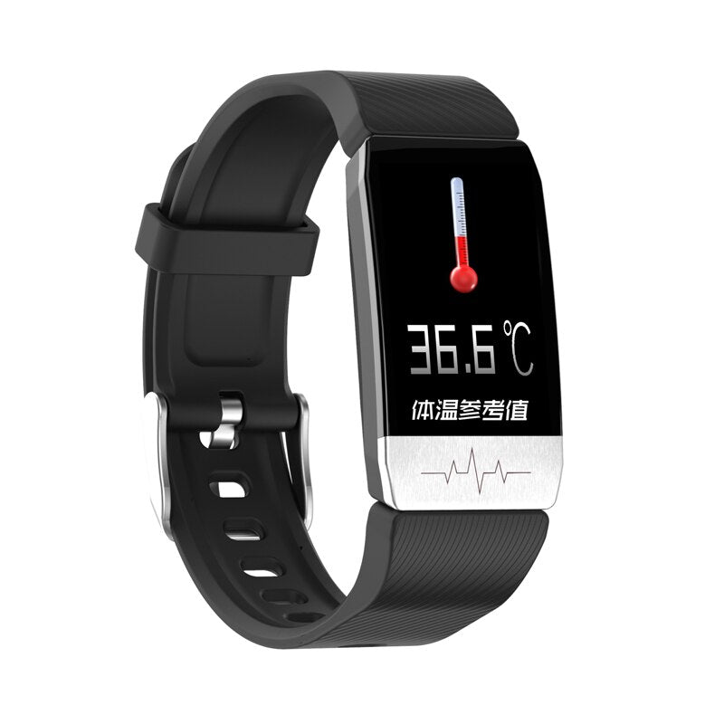 Smart Watch Band: Temperature, SpO2 & Heart Rate Tracking