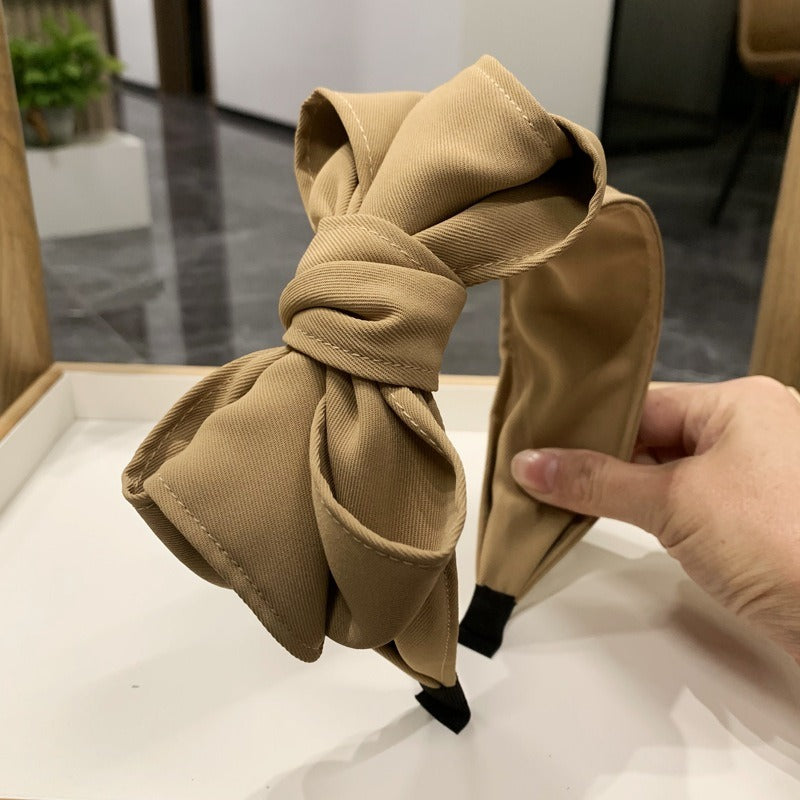 Black Bow Headband for Instant Outfit Elevation Style