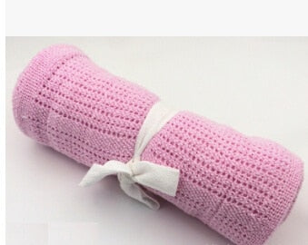 Cotton Baby Swaddle Blanket for Breathable Comfort