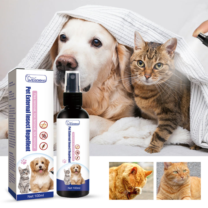 Pet Flea Spray for Cats & Dogs | Easy Pest Protection
