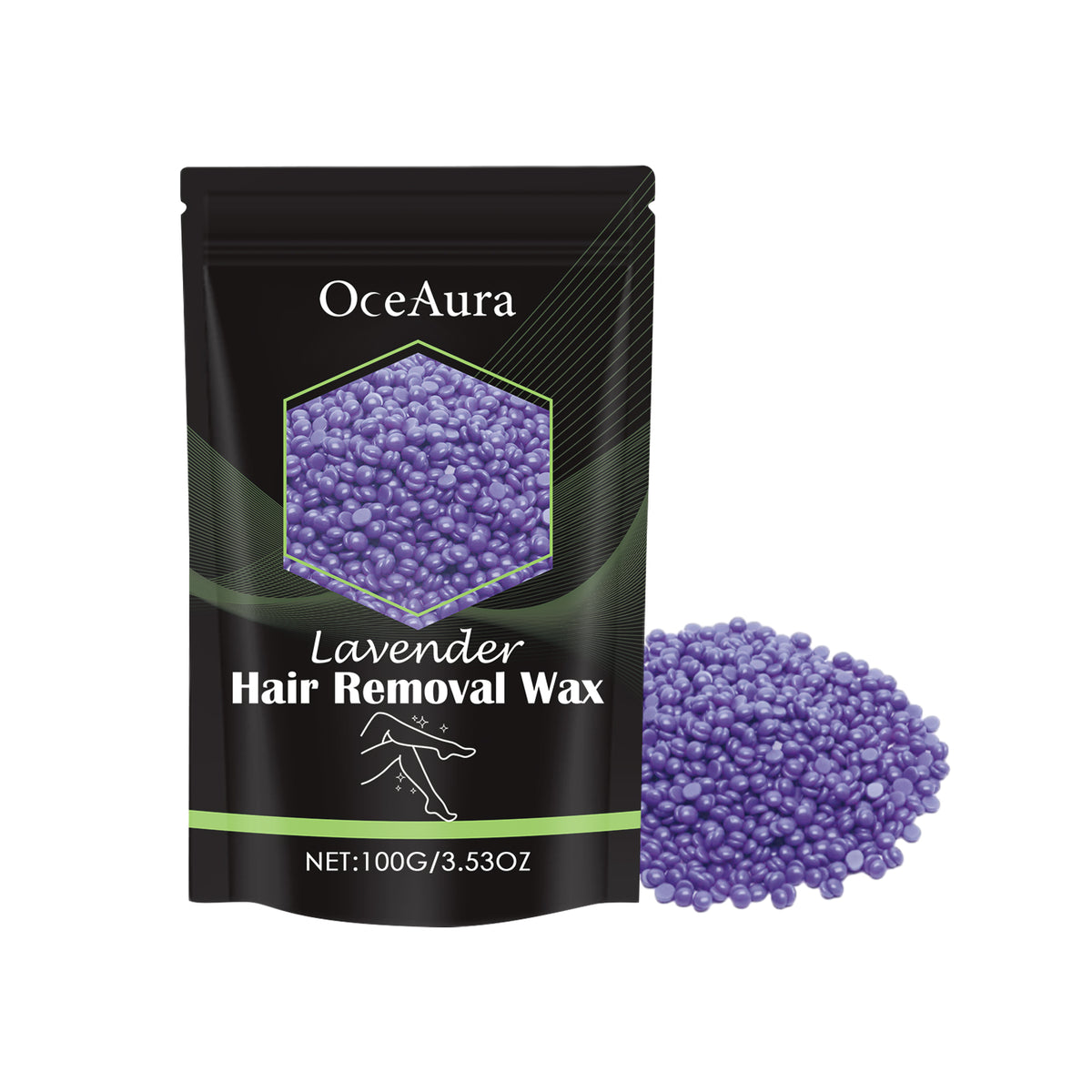 Hard Wax Beans for Gentle Painless Hair Removal at Home
