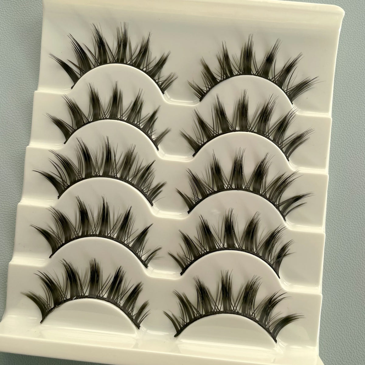 False Eyelashes for Bold, Bushy Cartoon-Style Eyes