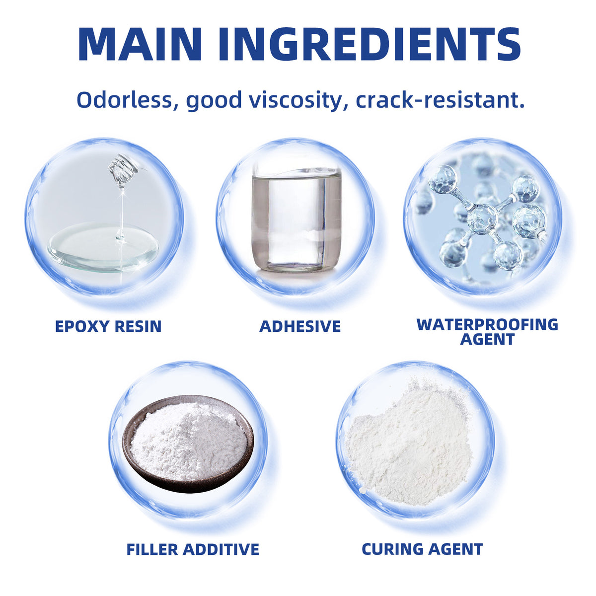 Wall Repair Paste for Fast Crack & Hole Touch-Ups