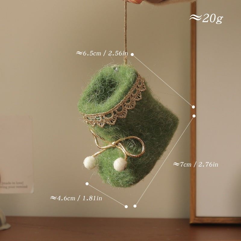 Christmas Tree Felt Ornaments for Cozy Holiday Charm