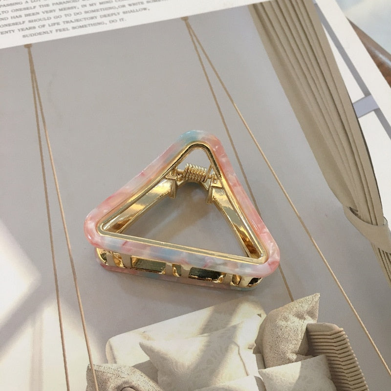 Geometric Hair Claw Clip For Polished Everyday Styles