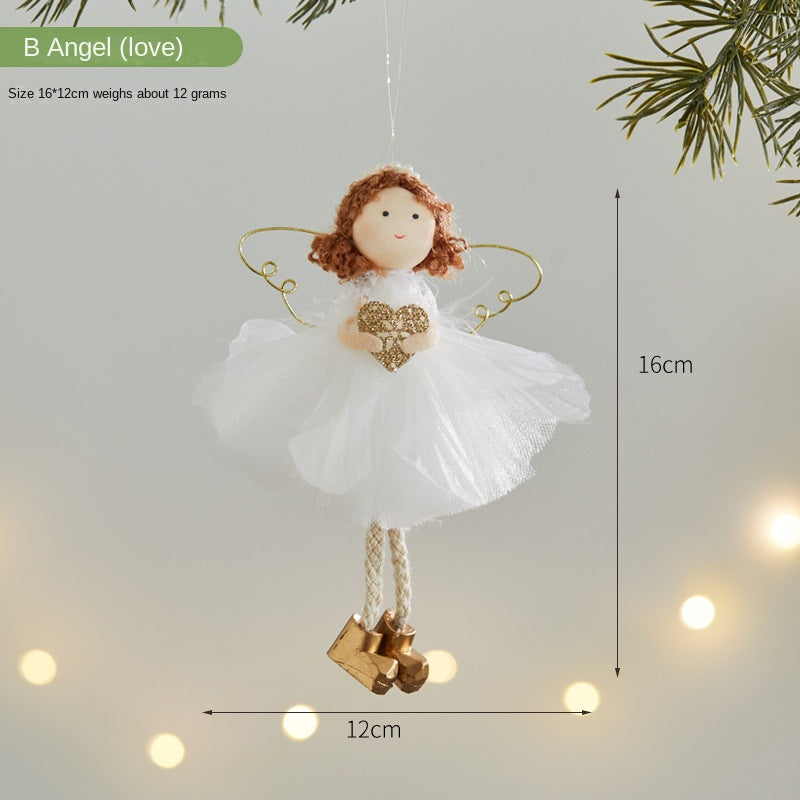 Christmas Angel Ornament for Whimsical Festive Charm
