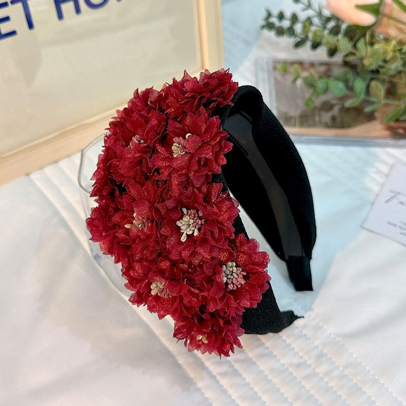 Floral Headband for Women | Handmade Statement Style