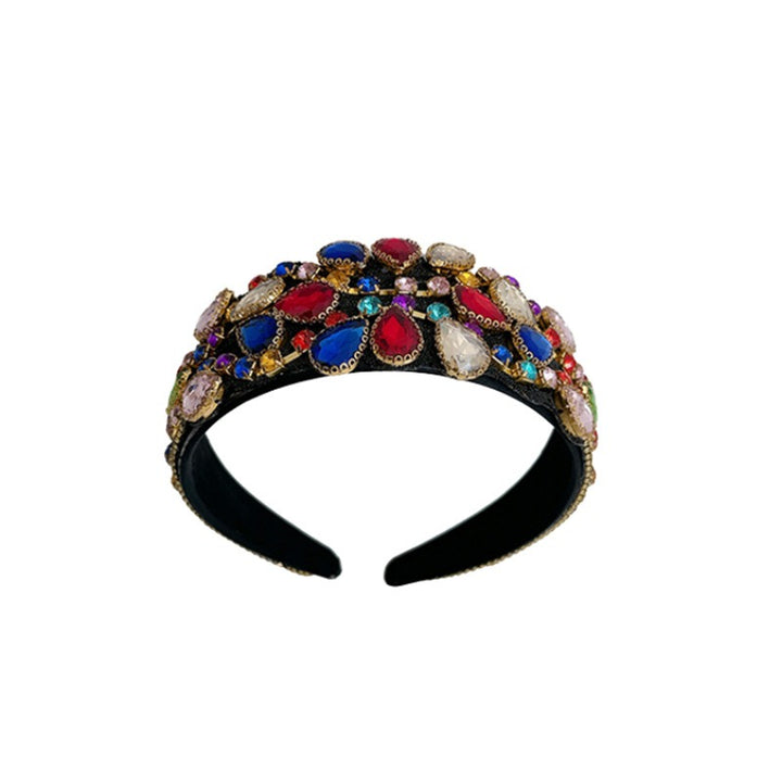 Jeweled Statement Headband for Glamorous Occasion Hair