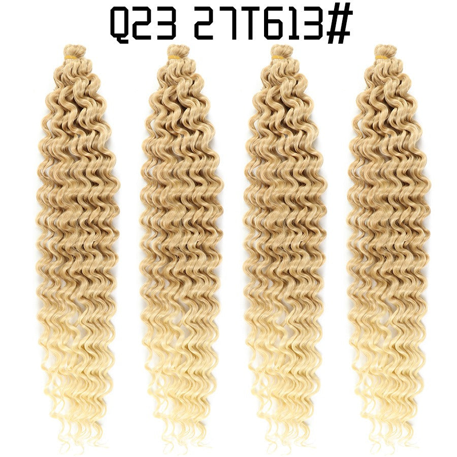 Deep Wave Crochet Hair Extensions For Fuller Volume