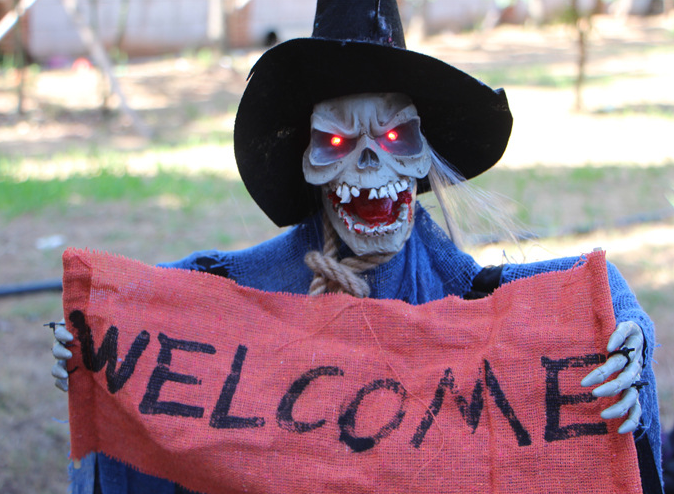 Hanging Grim Reaper Halloween Decor for Haunted Rooms
