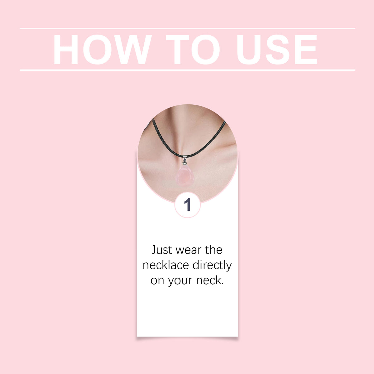 Pink Crystal Necklace for Minimalist Everyday Style