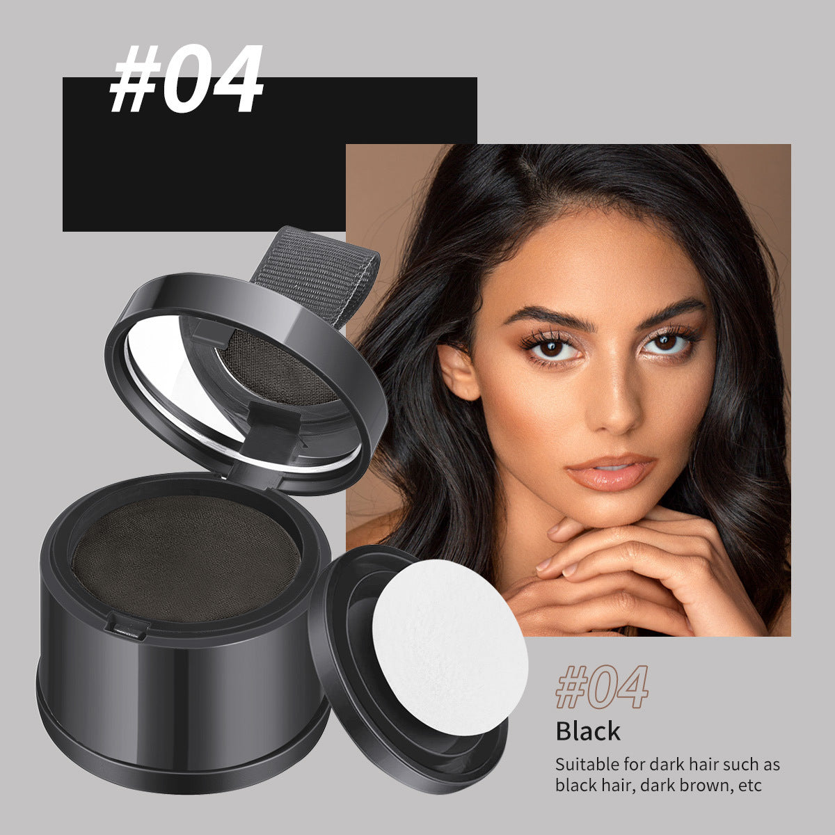 Waterproof Hairline Powder for Fuller-Looking Edges