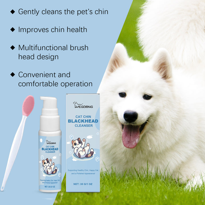Pet Chin Cleanser Set for Gentle At-Home Grooming