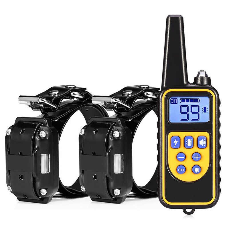 Dog Training Collar with 800m Remote for 3 Dogs