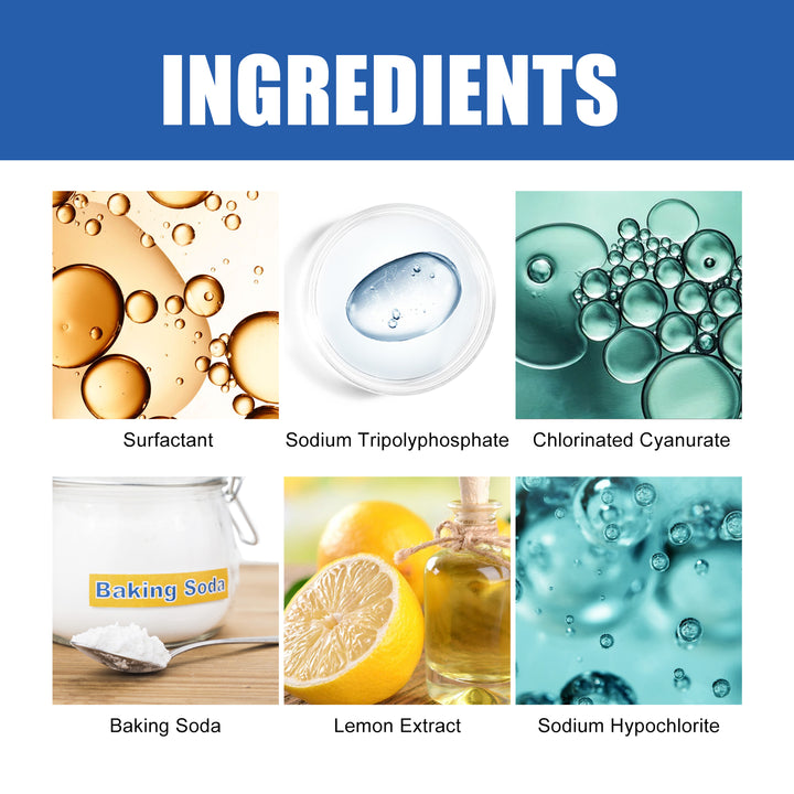 Drain Cleaner Powder for Clogs, Odors & Slow Drains