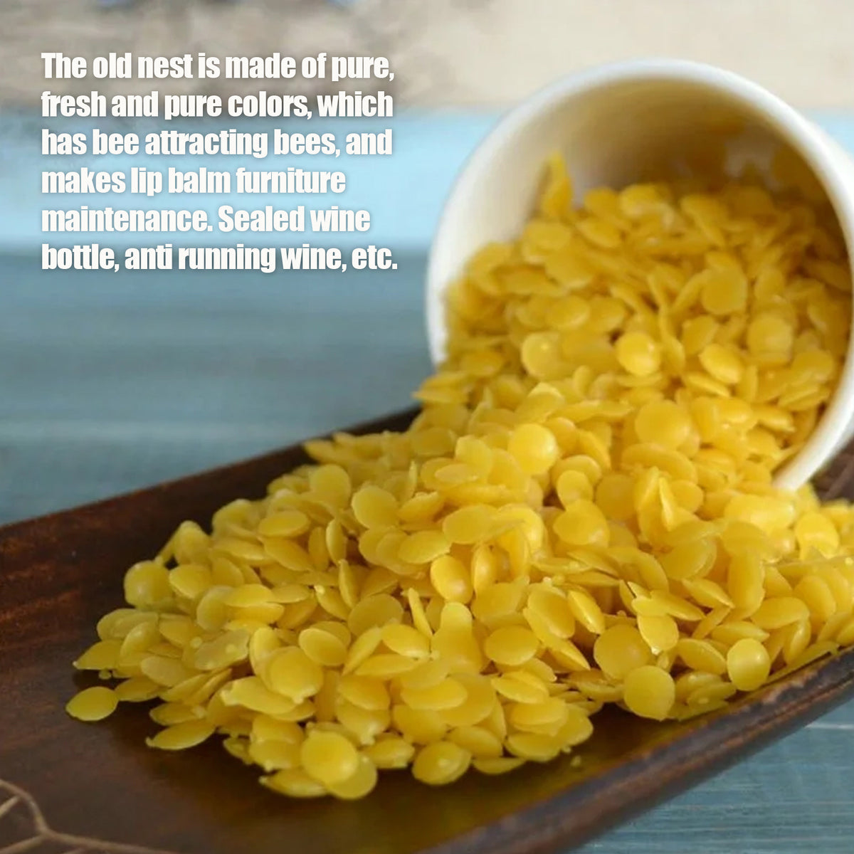 White Beeswax for DIY Skincare, Lip Balm & Candles