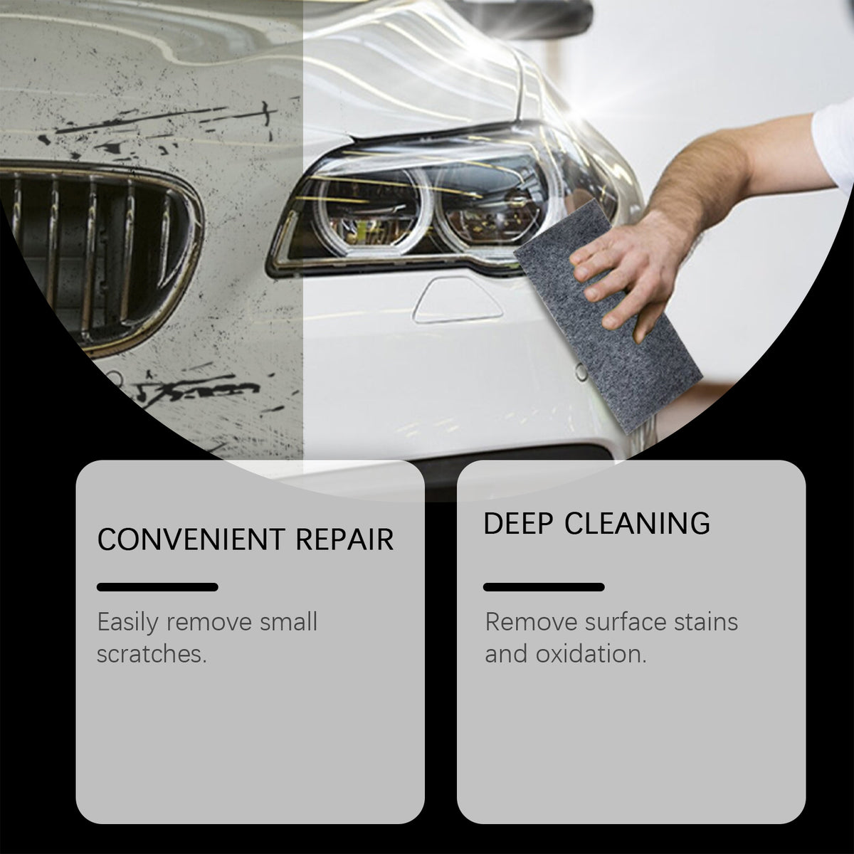 Car Scratch Remover DIY Paint Shine Repair Kit