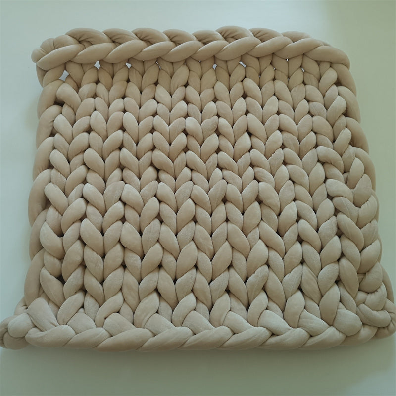 1KG Jumbo Fleece Yarn for Chunky Hand-Knitted Blankets