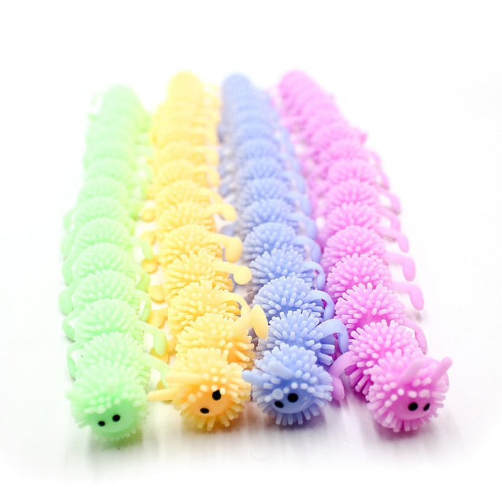 16-Knot Caterpillar Fidget Toy for Stress Relief Play