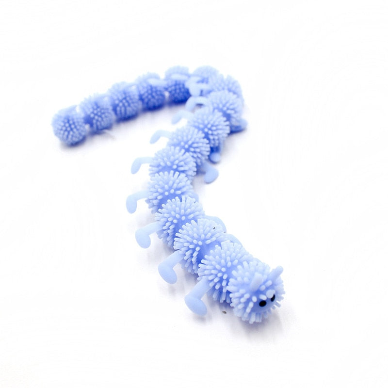 16-Knot Caterpillar Fidget Toy for Stress Relief Play