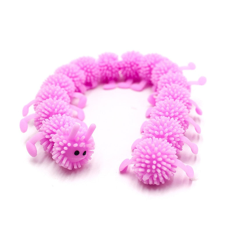 16-Knot Caterpillar Fidget Toy for Stress Relief Play