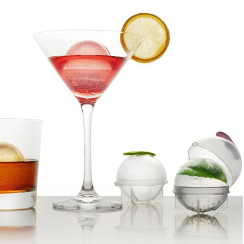 Large Ice Ball Mold for Whiskey: Clear 5cm Spheres