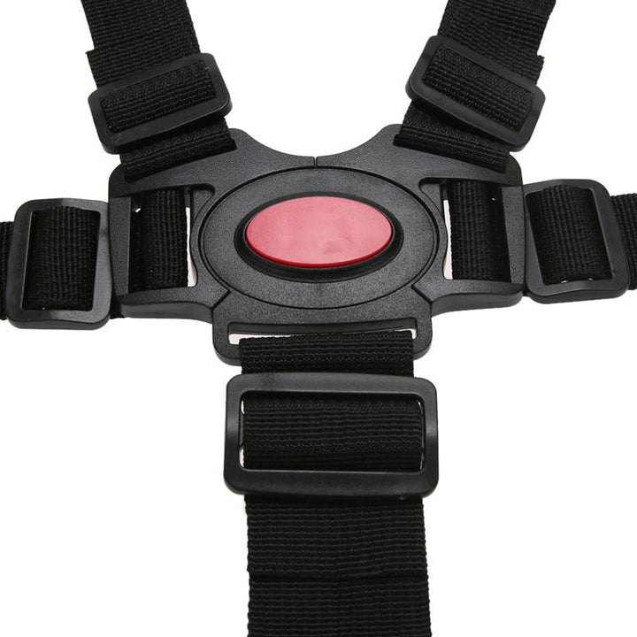 5-Point Stroller Harness Seat Belt for Secure Child Seating