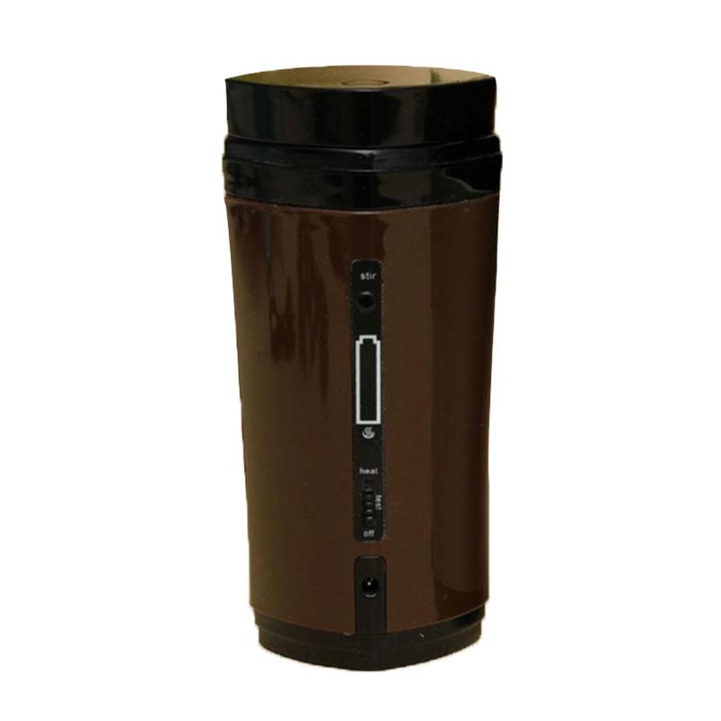 Self-Stirring Heated Coffee Mug with USB Charging Base