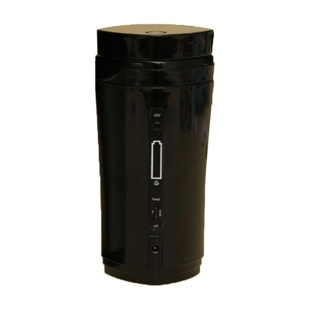 Self-Stirring Heated Coffee Mug with USB Charging Base