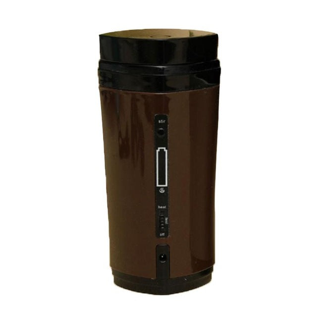 Self-Stirring Heated Coffee Mug with USB Charging Base