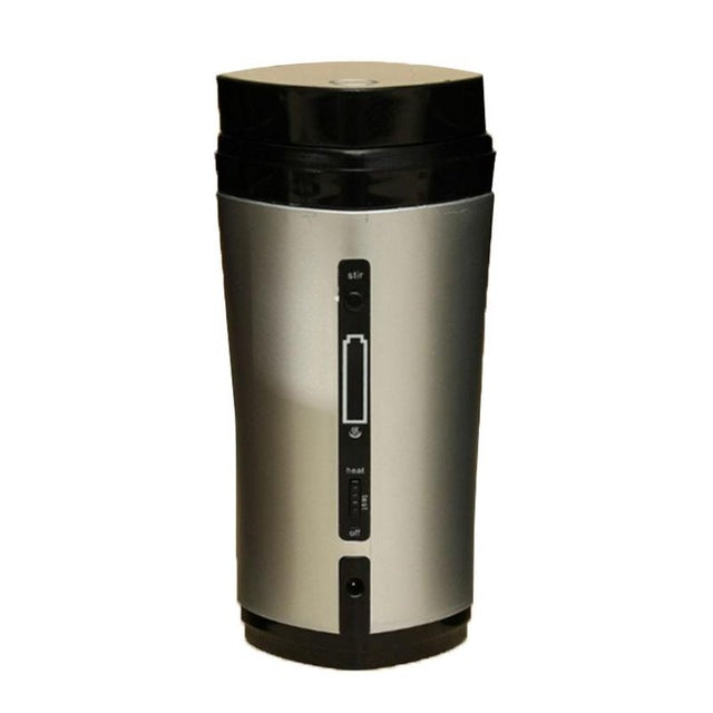 Self-Stirring Heated Coffee Mug with USB Charging Base