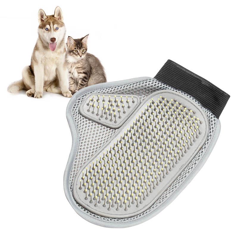 Pet Grooming Glove for Dogs and Cats, Shed Removal