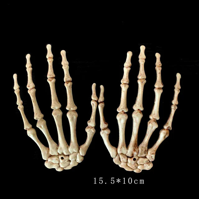 Halloween Touch Doorbell With Illuminated Skeletal Hand
