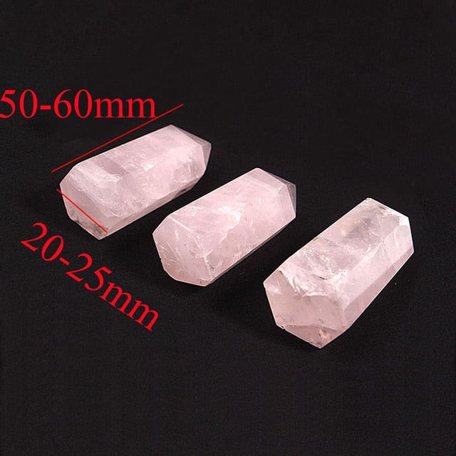 Rose Quartz Crystal Point Decor for Serene Spaces