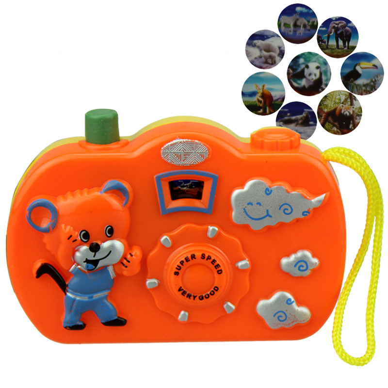 Kids Animal Projection Camera Toy for Screen-Free Play