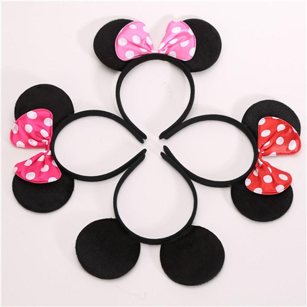 Kids Mouse Ears Headband for Birthday Party Dress-Up
