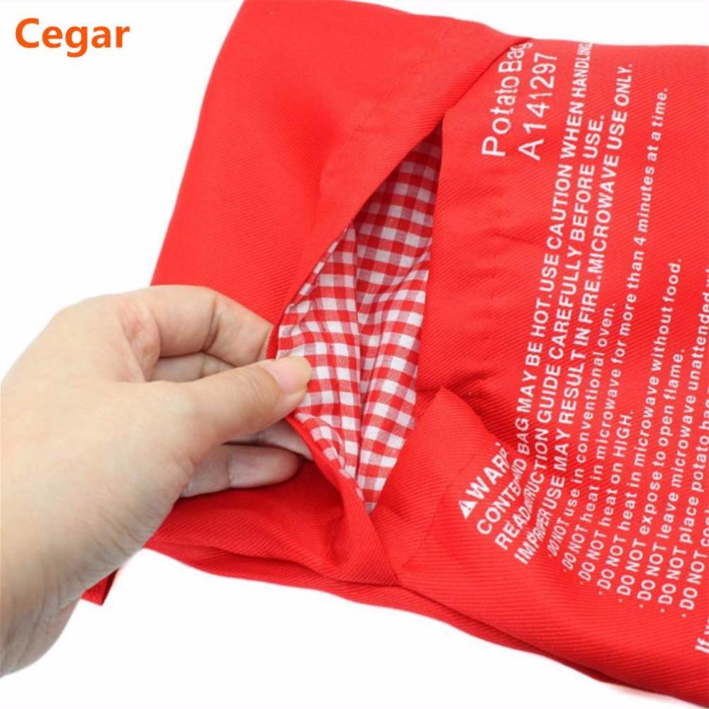 Reusable Microwave Potato Bag for Fluffy Baked Potatoes