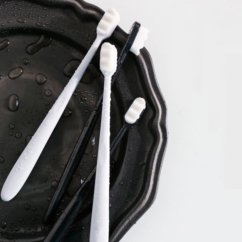 Ultra-Thin Travel Toothbrush with Gentle Soft Bristles