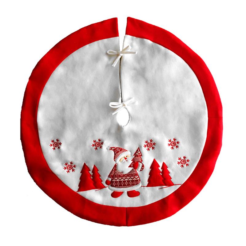 Faux Fur Christmas Tree Skirt for Cozy Holiday Decor