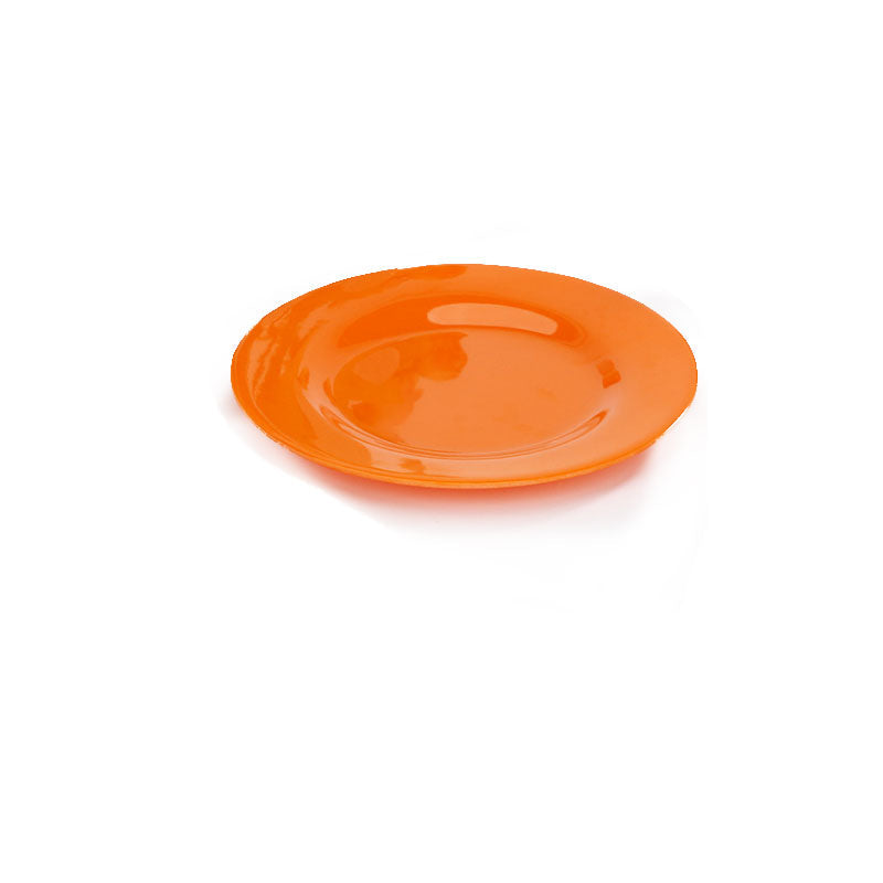 Colorful Melamine Dinner Plates for Everyday Family Meals