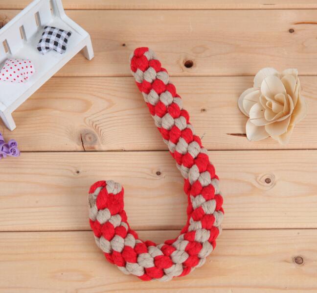 Cotton Rope Dog Toy for Festive Tug, Chew and Play