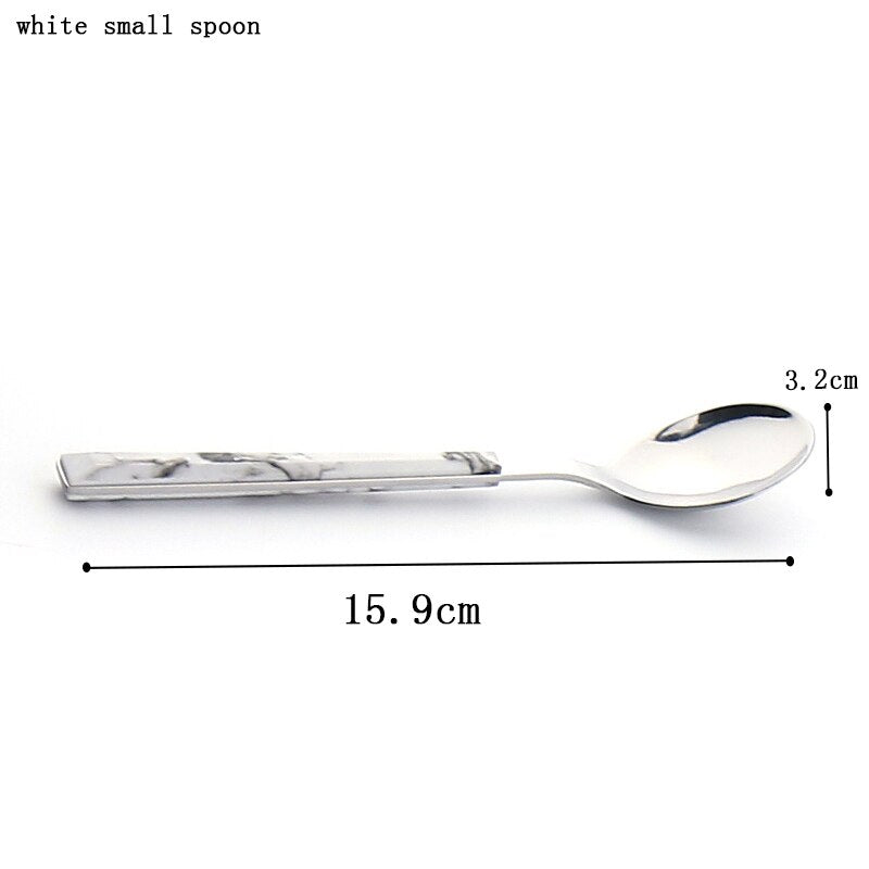 Western Stainless Steel Flatware Set, Faceted Handle