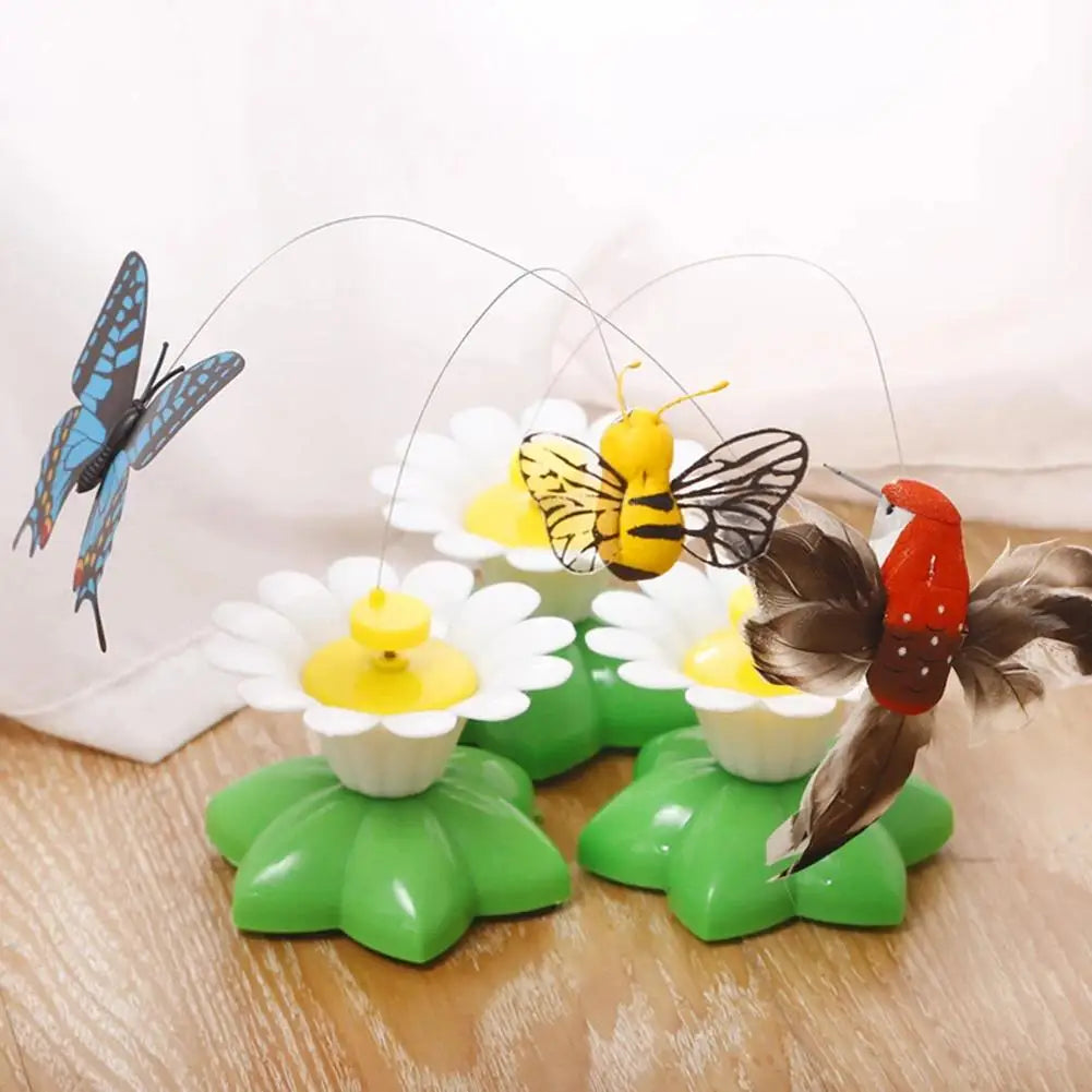 Automatic Cat Toy With 360° Butterfly Chasing Action