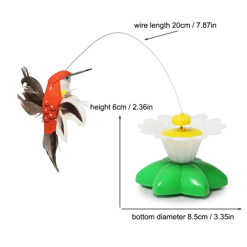 Automatic Cat Toy With 360° Butterfly Chasing Action