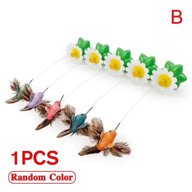 Automatic Cat Toy With 360° Butterfly Chasing Action