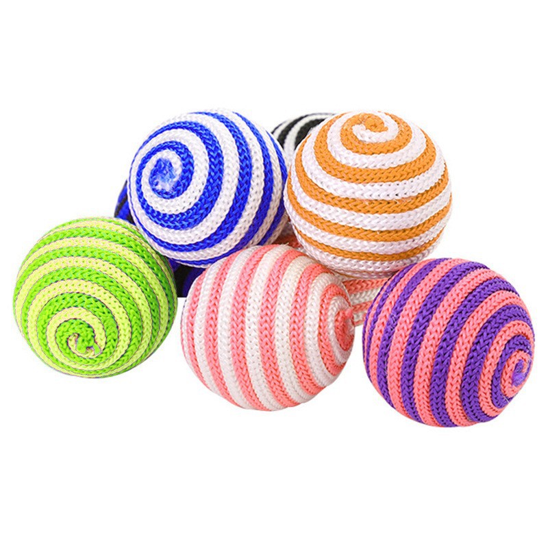 Feathered Sisal Cat Toy for Independent Indoor Play