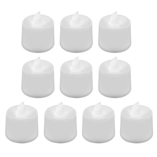 Flameless LED Tea Light Candles for Safe Romantic Glow