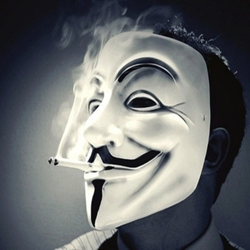 Guy Fawkes Mask for Cosplay, Halloween and Parties